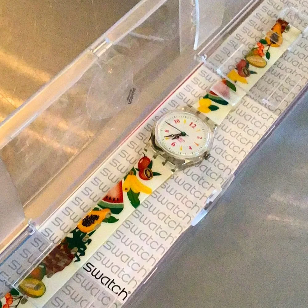 SWATCH watch, RARE “Tropical Fruit” w/ new battery. - Picture 1 of 2